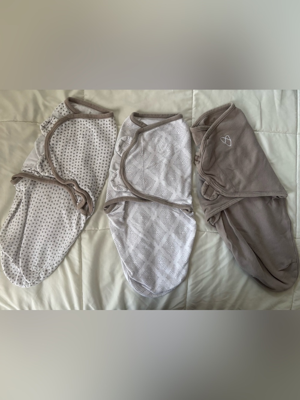 SwaddleMe Set of Three Swaddles - size small / medium